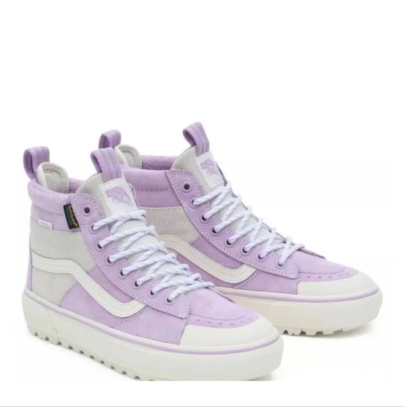 Vans Other - Vans MTE-2 Sk8-Hi DR Shoes Purple Violet Ice Marshmallow NIB Rare UK Mens 9.5